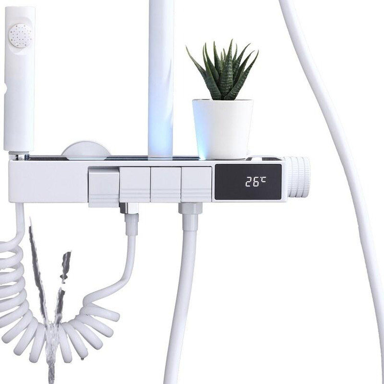 دوش پیانویی 4کلید حمام آرامان مدل C-110W