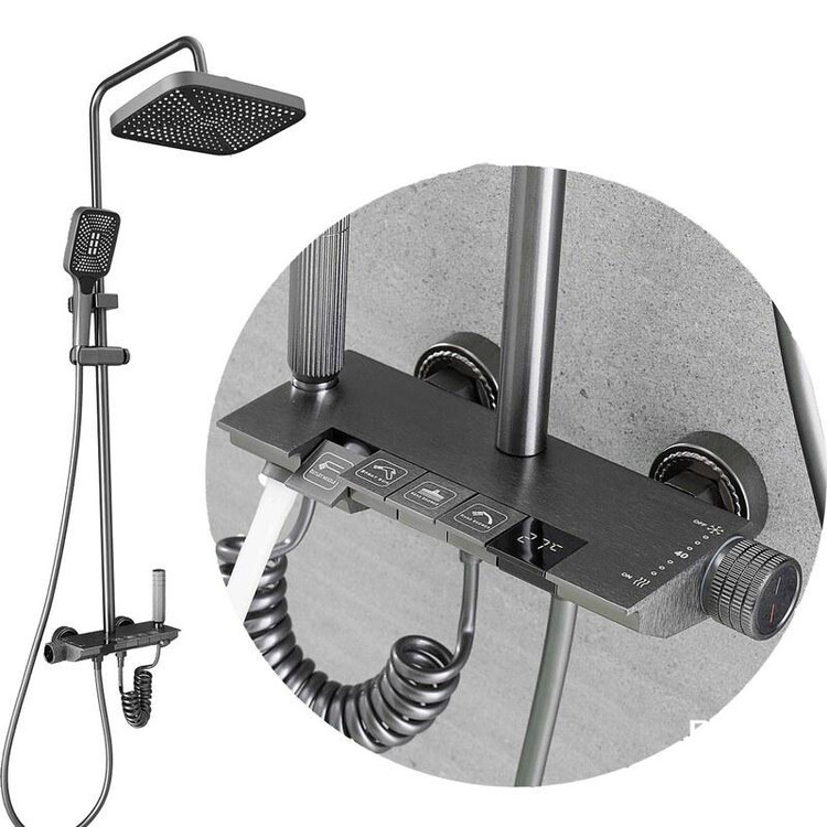 دوش حمام پیانویی 4کلید آرامان مدل C-95