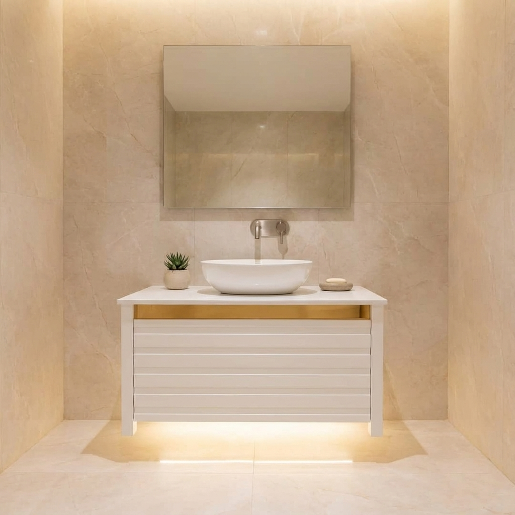 کابینت روشویی دیواری سایز 40*50