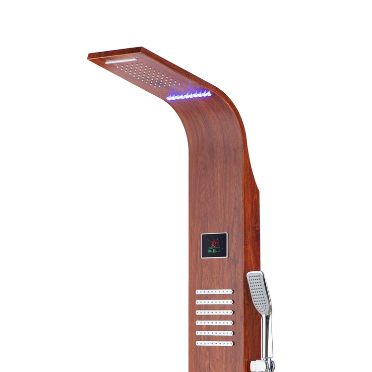 پنل دوش حمام آرامان مدل LED-W استیل 304